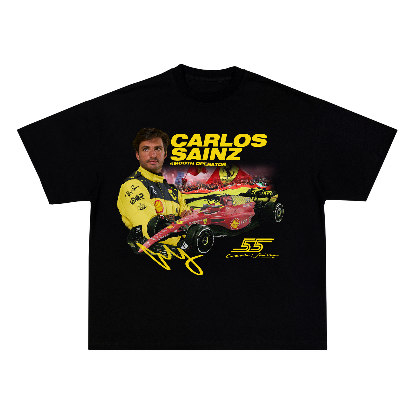 Carlos Sainz Tee (Black)